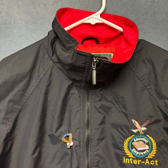 WearGuard Inter-Act Jacket Education Zip Up Heavy Windbreaker Eagle Logo Pin - Picture 9 of 15